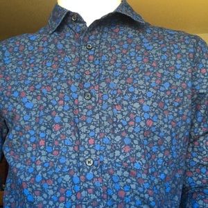 Floral button down